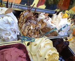 Mountain of gelato