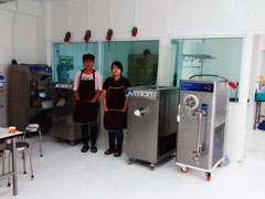 Ice cream machinery