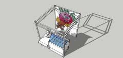 Ice cream booth design