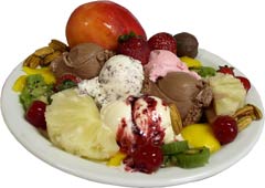 ice cream buffet