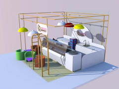 Ice cream kiosk design