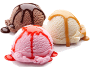 Ice cream showcase Ice Age, logo